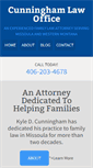 Mobile Screenshot of familylawmontana.com